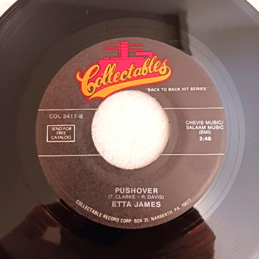 Collectables Vinyl Record - Pushover by Etta James
